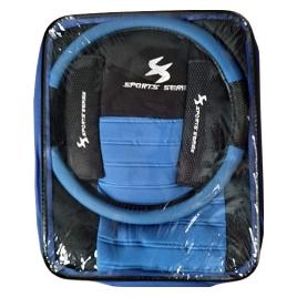 Huse scaun Sport Series 13buc - Negru/Albastru
