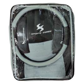 Huse scaun Sport Series 13buc - Negru/Gri