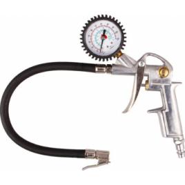 Pistol aer pentru umflat cu manometru 4Cars