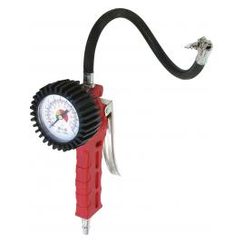 Pistol aer pentru umflat cu manometru profesional Carpoint