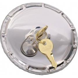 Buson rezervor camion din metal cromat cu cheie Kamar - and Oslash 60mm