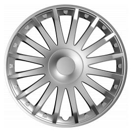 Capace roti auto Crystal 4buc - Argintiu - 14