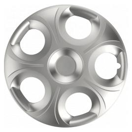Capace roti auto Matrix 4buc - Argintiu - 15