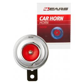 Claxon Classic cromat and Oslash 70mm 12V - 4Cars