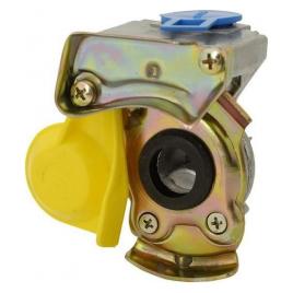 Cupla aer pneumatica fara supapa 16mm Kamar - Mama - Galben