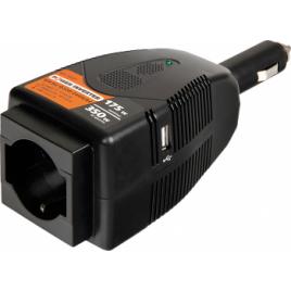 Invertor curent de la 12V la 220V 175W cu USB Lampa