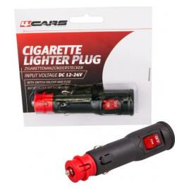 Mufa bricheta cu intrerupator 8A 12/24V 4Cars