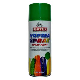 Vopsea acrilica spray 450ml Top Gatex - Verde fresh 37