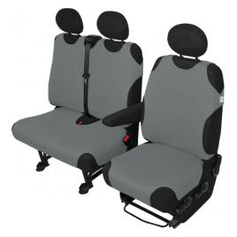 Huse scaun maieu furgoneta de transport Kegel 1+2Locuri - Gri