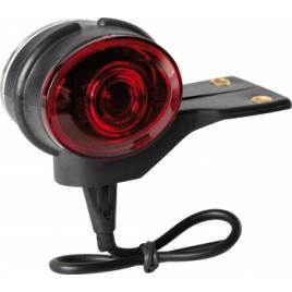Lampa gabarit camion Ilumia cu 2 LED-uri 24V - Alb/Rosu - Stanga