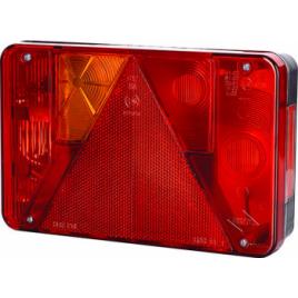 Lampa stop spate cu 5 functii Kamar 215x140mm 12/24V - Stanga