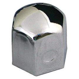 Ornamente prezoane metal cromat 20buc - Hex 17mm - Crom