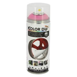 Vopsea spray cauciucata Kolor Dip 400ml - Fluor pink