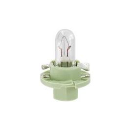 Bec 12V - 2W Bord soclu plastic verde deschis BX8 4d 1buc Narva