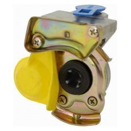 Cupla aer pneumatica cu supapa 16mm Kamar - Tata - Galben