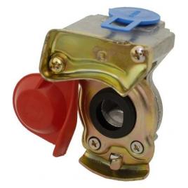 Cupla aer pneumatica fara supapa 16mm Kamar - Mama - Rosu
