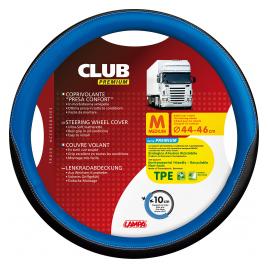 Husa volan camion Club premium - M - and Oslash 44/46cm - Albastru