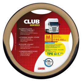 Husa volan camion Club premium - M - and Oslash 44/46cm - Bej