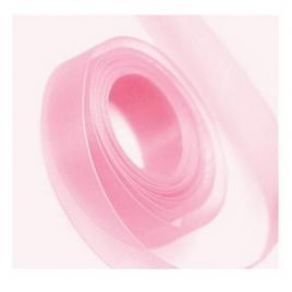Banda organza 6mm roz
