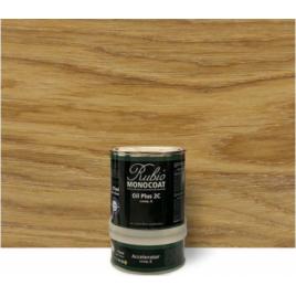 Set ulei lemn interior si accelerator Rubio RMC Oil Plus 2C White 5 350ml