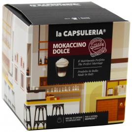 Set 10 capsule MOKACCINO compatibile Nespresso, LA CAPSULERIA