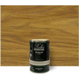 Set ulei lemn interior si accelerator Rubio RMC Oil Plus 2C Antique Bronze 350ml