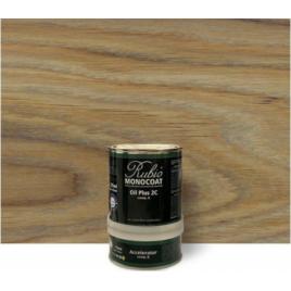 Set ulei lemn interior si accelerator Rubio RMC Oil Plus 2C Aqua 350 ml