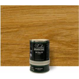 Set ulei lemn interior si accelerator Rubio RMC Oil Plus 2C Pure 350ml