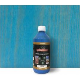 Ulei lemn exterior Rubio RMC Hybrid Wood Protector Lagoon - Pop Colour 500ml