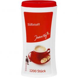 Indulcitor tablete, 1200 buc, dispenser, Jeden Tag, Jeden Tag