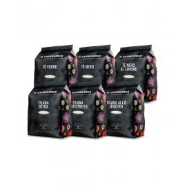 Kit degustare 100 de capsule ceai, compatibile Nespresso, La Capsuleria