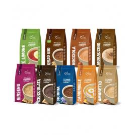 Kit degustare 108 capsule cafea cu arome si ceai, compatibile Tchibo Cafissimo , Beanz, Caffitaly, Italian Coffee