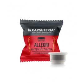 Set 10 capsule cafea Allegri Napoletano, compatibile La Capsuleria