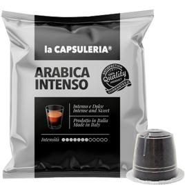 Set 10 capsule cafea Arabica Intenso, compatibile Nespresso, La Capsuleria