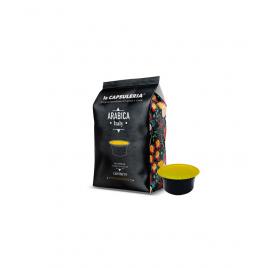 Set 10 capsule cafea Arabica Italy, compatibile Caffitaly, La Caspuleria