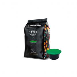 Set 10 capsule cafea Classico Italy, compatibile Caffitaly, La Caspuleria