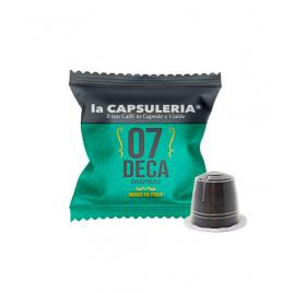 Set 10 capsule cafea Deca Intenso, compatibile Nespresso, La Capsuleria