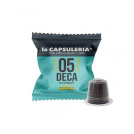 Set 10 capsule cafea Deca Normale, compatibile Nespresso, La Capsuleria