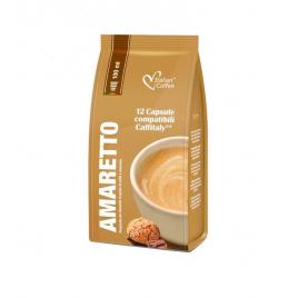 Set 12 capsule Amaretto, compatibile Caffitaly/Cafissimo/Beanz, Italian Coffee