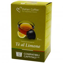 Set 12 capsule Ceai de Lamaie, compatibile Caffitaly/Cafissimo/Beanz, Italian Coffee