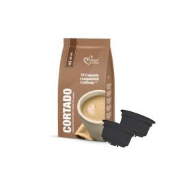 Set 12 capsule Cortado, compatibile Cafissimo/Caffitaly/Beanz, Italian Coffee