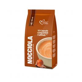 Set 12 capsule Nocciola, compatibile Caffitaly/Cafissimo/Beanz, Italian Coffee