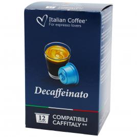 Set 12 capsule cafea Deca Karma, compatbile Caffitaly/Cafissimo/Beanz, Italian Coffee