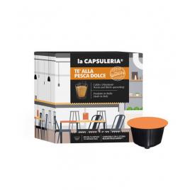 Set 16 capsule Ceai de Piersici, compatibile Dolce Gusto, La Capsuleria
