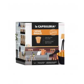Set 16 capsule Creme Brulee, compatibile Nescafe Dolce Gusto, La Capsuleria