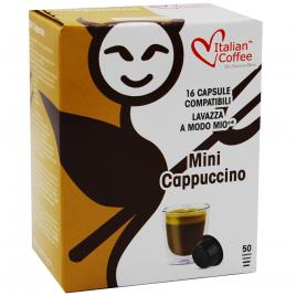 Set 16 capsule cafea Cappuccino, compatibile Lavazza a Modo Mio, Italian Coffee