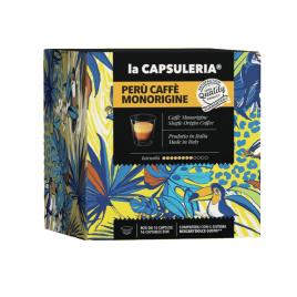 Set 16 capsule cafea Peru Monorigine, compatibile Nescafe Dolce Gusto, La Capsuleria