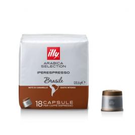 Set 18 capsule cafea Arabica Brasile, Illy Iperespresso