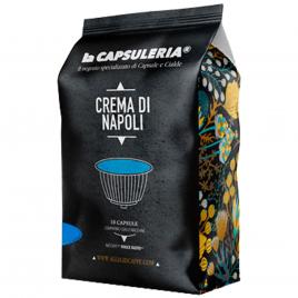 Set 100 capsule cafea Crema di Napoli, compatibile Nescafe Dolce Gusto, La Capsuleria