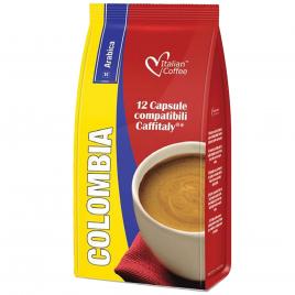 Set 12 capsule cafea Colombia compatibile Caffitaly/Beanz/Caffissimo, Italian Coffee